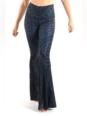 Yoga Democracy Warrior One Printed Bell Bottoms Flare Legging Yoga Pants M